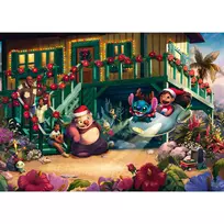 delione 3 - Schmidt Spiele Disney Lilo and Stitch Aloha Christmas, 1000 det. - 3 nuotrauka