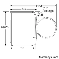 bosch dziovykle - Bosch WNC254A0SN - 2 nuotrauka