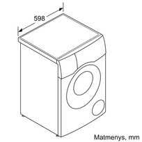 bosch dziovykle - Bosch WNC254A0SN - 3 nuotrauka