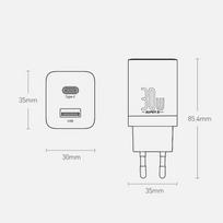 usb c pakrovejas - Baseus Super Si Pro Quick Charger 30W Black - 6 nuotrauka