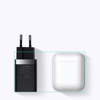 usb c pakrovejas - Baseus Super Si Pro Quick Charger 30W Black - 9 nuotrauka
