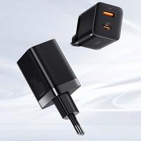 usb c pakrovejas - Baseus Super Si Pro Quick Charger 30W Black - 11 nuotrauka