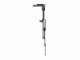 moto laikiklis - Gembird CM-55ST-01 Pilnai judantis televizoriaus lubinis laikiklis, 23"-55", Juodas (Black) - 2 nuotrauka