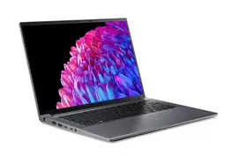 kompiuteris windows 11 - Acer Swift X SFX14-72G-57B5, Intel Core Ultra 5 125H, 32 GB, 1 TB, 14.5", NVIDIA GeForce RTX 4050, Pilkas (Grey) - 3 nuotrauka