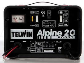 akumuliatoriu ikroviklis 24 v - Telwin Alpine 20 Boost, 12 - 24 V, 12 A - 2 nuotrauka