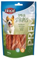 omega 6 - Trixie aukščiausios kokybės omega dryžuotos vištienos juostelės 100 g - 2 nuotrauka