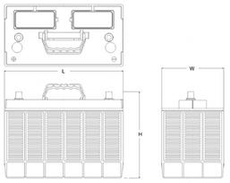 exide - EXIDE EG110B 12V 110Ah 950A D+ - 2 nuotrauka
