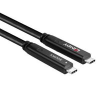usb c usb c dp - CABLE USB-C TO USB-C 10M/43333 LINDY - 3 nuotrauka