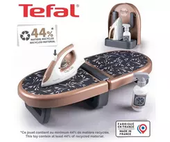 sulankstomas stalas - Smoby Mini Tefal sulankstomas lyginimo stalas, juodas (Black) - 7 nuotrauka