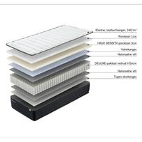 viengulis ciuzinys - Lova Home4you Jasper, 90x200 cm, pilka (Grey), su čiužiniu - 3 nuotrauka