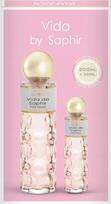 Saphir Vida De Saphir Pour Femme rinkinys: EDP 200 ml + EDP 30 ml