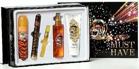 Cuba Tiger Must Have rinkinys: EDP 100 ml + EDP 35 ml + body splash 200 ml + body lotion 120 ml