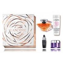 Lancome Tresor rinkinys: EDP 100 ml + valomasis pienelis 50 ml + serumas 7 ml + kremas 15 ml