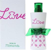 Tous Love Moments rinkinys moterims: EDT 90 ml + sulankstomas tekstilinis maišelis