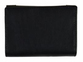 Segali Moteriška odinė piniginė 7196 B Black