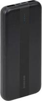 power bank 10000 mah - Rivacase VA2041 10000mAh, juodas (black) - 1 nuotrauka