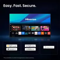 wi fi televizoriai - Hisense 65E7S PRO - 2 nuotrauka