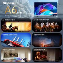 televizorius 50 4k - Hisense 50A6S - 6 nuotrauka