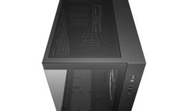 micro atx korpusas - Deepcool CG330 3F Juodas (Black) - 4 nuotrauka