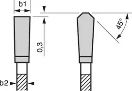 pjovimo diskas medienai - Pjovimo diskas medienai Bosch MULTI MATERIAL; 216x2,5x30,0 mm; Z60; -5° - 5 nuotrauka