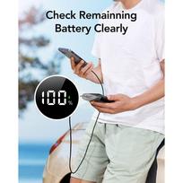 power bank 25000mah - Veger TCE130 (W2503), 25000mAh, 130W, juodas - 17 nuotrauka