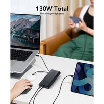 power bank 25000mah - Veger TCE130 (W2503), 25000mAh, 130W, juodas - 19 nuotrauka