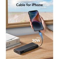 power bank 25000mah - Veger TCE130 (W2503), 25000mAh, 130W, juodas - 20 nuotrauka