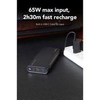 power bank 25000mah - Veger TCE130 (W2503), 25000mAh, 130W, juodas - 24 nuotrauka