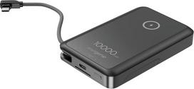 magnetinis power bank - Gembird PB10-WPC15MS-01 Magnetic wireless powerbank with integrated stand, 15W, 10000 mAh, black - 5 nuotrauka