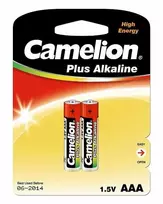 aaa 1.5v - Camelion Plus Alkaline AAA (LR03), 2-pack - 3 nuotrauka