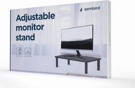 monitor stand table - Gembird MS-TABLE-01 monitor mount / stand Black Desk - 2 nuotrauka