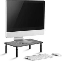 monitor stand table - Gembird MS-TABLE-01 monitor mount / stand Black Desk - 4 nuotrauka