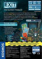 stalo zaidimas exit - Stalo žaidimas Kosmos Exit: The Game The Sunken Treasure, EN - 2 nuotrauka