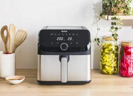 karsto oro gruzdintuve - Tefal Easy Fry Mega EY855D10 Juoda (Black) - 9 nuotrauka