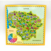 visu stalas - Viktorina Visa Lietuva, PL58-1513H - 4 nuotrauka