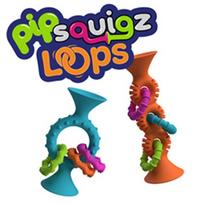 lipsniukai - FAT BRAINS PipSquigz Loops lipšniukai (oranžinis), FA165-1 - 4 nuotrauka