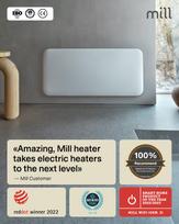 elektrinius sildytuvas wifi - Mill PA1500WIFI4 Panelinis šildytuvas su WiFi, 1500 W, Baltas (White) - 4 nuotrauka
