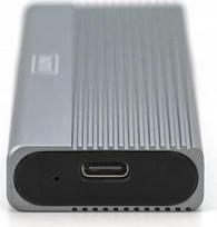 m.2 ssd - DIGITUS DA-71154 Išorinis M.2 SSD korpusas, SATA, 6Gbps, USB 3.1 Gen2, Aliuminis (Aluminum) - 4 nuotrauka