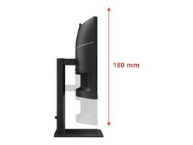monitorius 2x hdmi hdmi - AOC CU34E4CW Curved - 6 nuotrauka
