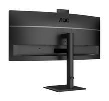 monitorius 2x hdmi hdmi - AOC CU34E4CW Curved - 19 nuotrauka