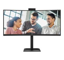 monitorius 2x hdmi hdmi - AOC CU34E4CW Curved - 22 nuotrauka