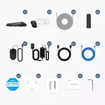 kamera ip67 - Reolink NVS8-5MB4 Super HD apsaugos kamera Kulka 5/4 MP f=4.0mm fiksuotas PoE IP67 - 9 nuotrauka