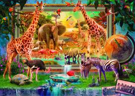 delione 4000 - Educa Returning From The Savannah, 4000 det. - 2 nuotrauka