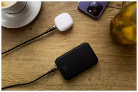 belaidis power bank - Fixed MagZen Power Bank, 6000 mAh, juodas - 2 nuotrauka
