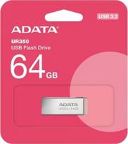 3 0 usb flash - MEMORY DRIVE FLASH USB3.2 64GB/BROWN UR350-64G-RSR/BG ADATA - 2 nuotrauka