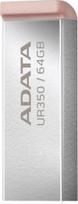 3 0 usb flash - MEMORY DRIVE FLASH USB3.2 64GB/BROWN UR350-64G-RSR/BG ADATA - 3 nuotrauka
