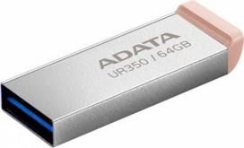 3 0 usb flash - MEMORY DRIVE FLASH USB3.2 64GB/BROWN UR350-64G-RSR/BG ADATA - 4 nuotrauka