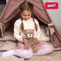 pliusiniai meskiukai meskinai - Pliušinis žaislas meška Fancy Danielius, smėlio (Sand), 30 cm - 3 nuotrauka