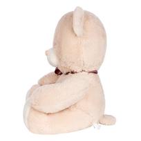 pliusiniai meskiukai - Pliušinis žaislas meškiukas Teodoras Fancy, kreminė (30 cm) - 2 nuotrauka