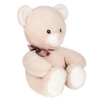pliusiniai meskiukai - Pliušinis žaislas meškiukas Teodoras Fancy, kreminė (30 cm) - 3 nuotrauka